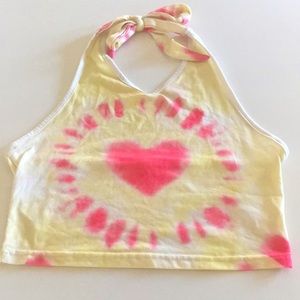 Halter Heart Tank Top